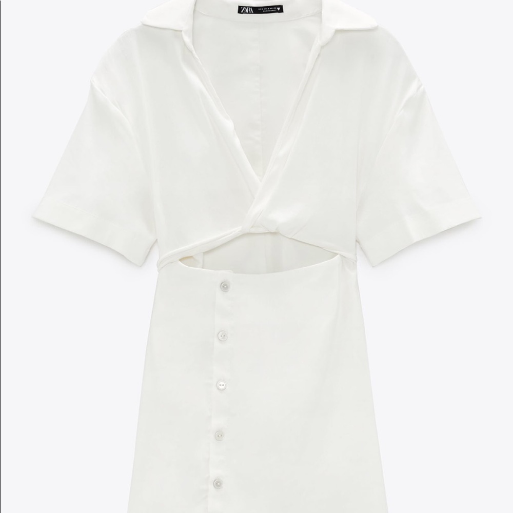 NWT ZARA WHITE DRESS